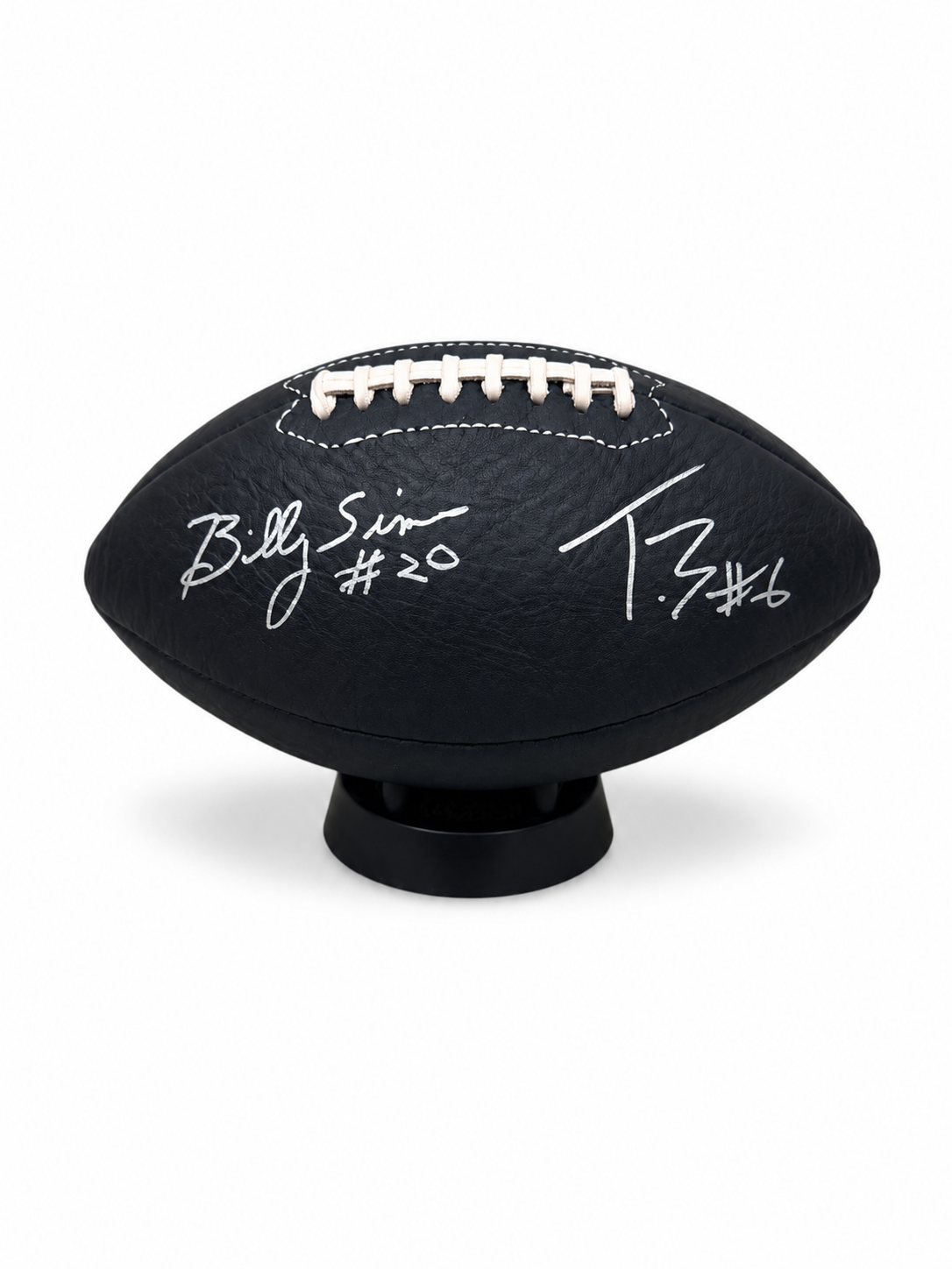 Billy Sims/Tory Blaylock Autographed Vintage Football