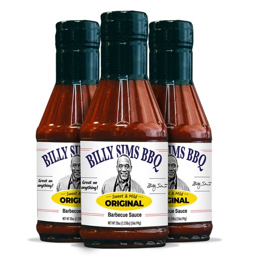 Billy Sims Sweet & Mild Sauce - 3 Pack