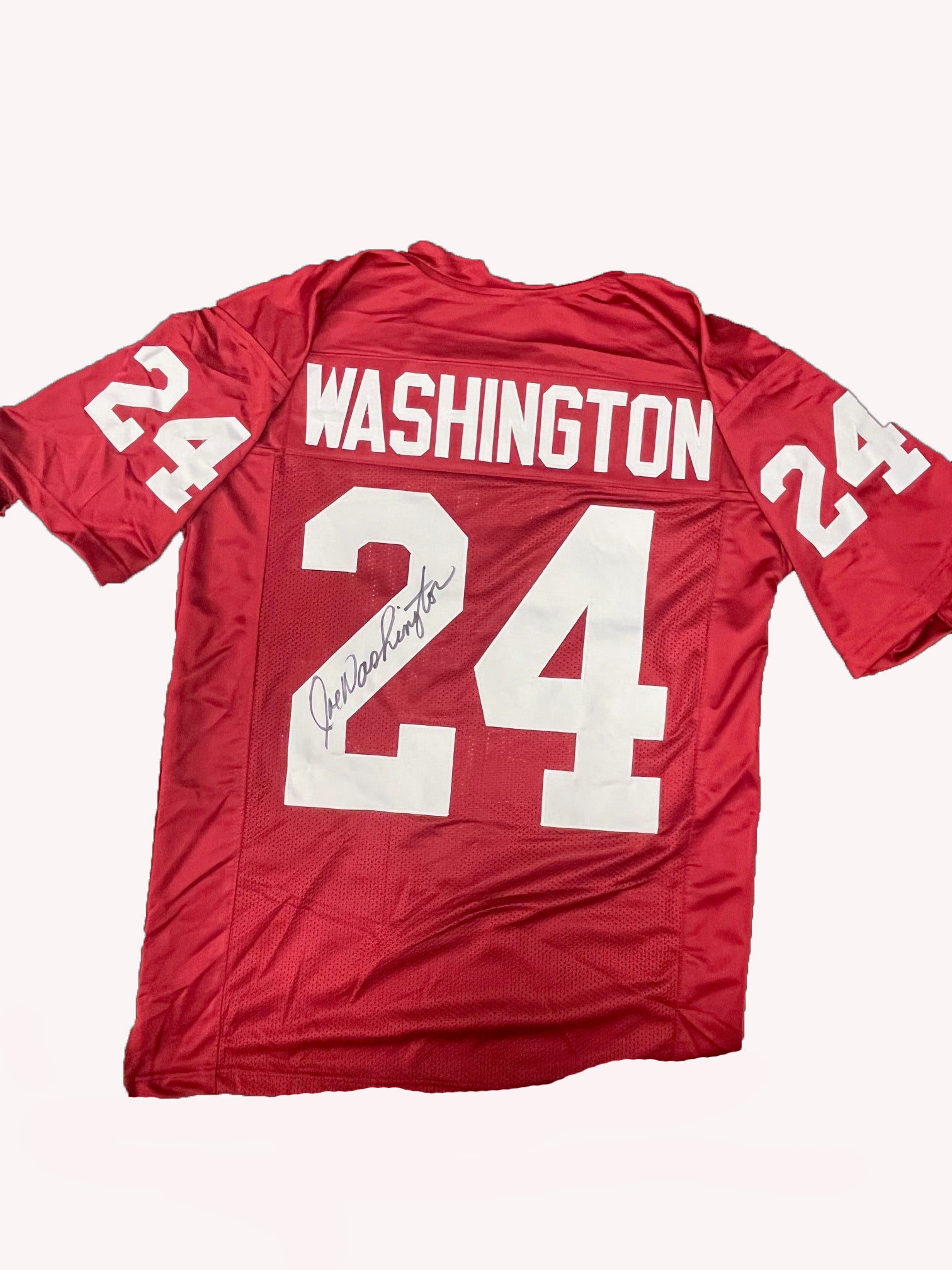 Joe Washington Autographed College Jersey