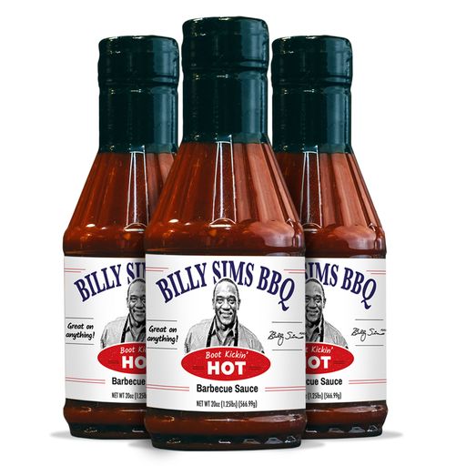 Billy Sims BBQ Hot Sauce - 3 Pack